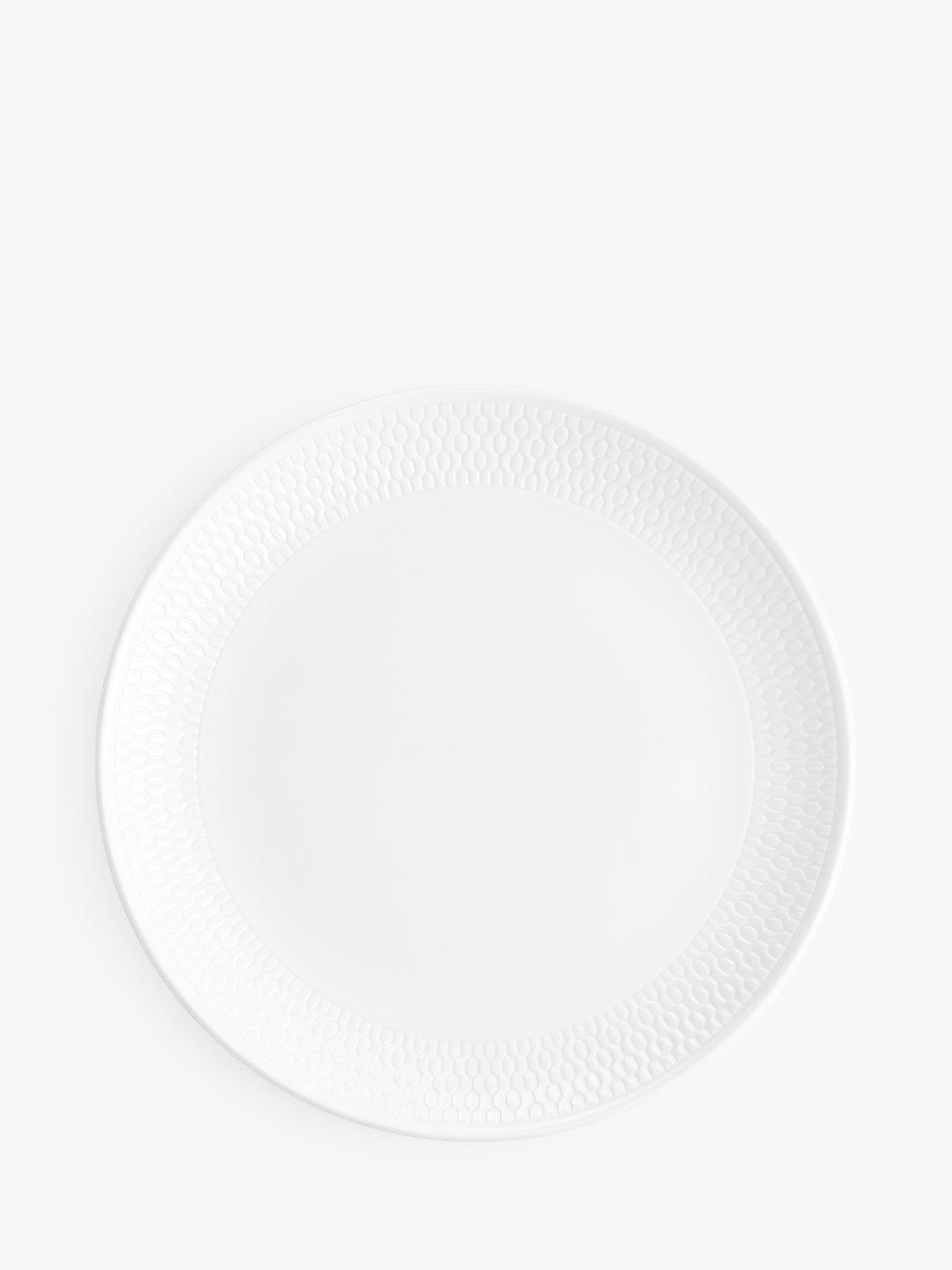 Wedgwood Gio Fine Bone China 12-Piece 4-Place Setting Dinnerware Set - White