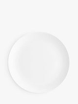 Wedgwood Gio Fine Bone China 12-Piece 4-Place Setting Dinnerware Set - White