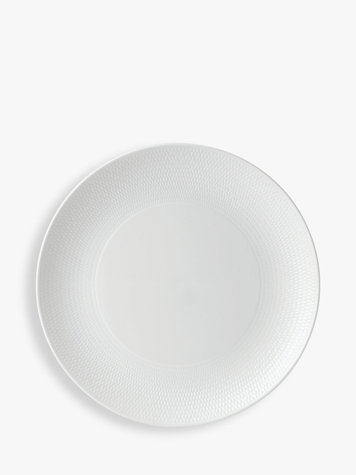 Wedgwood Gio Fine Bone China 12-Piece 4-Place Setting Dinnerware Set - White