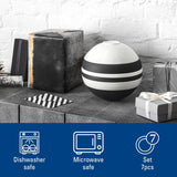 Villeroy & Boch Iconic La Boule Stacking 7 Piece Porcelain Dinnerware Set
