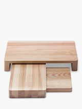 LSA International Collective Nesting Ash Wood Platters - Set of 3 - Natural