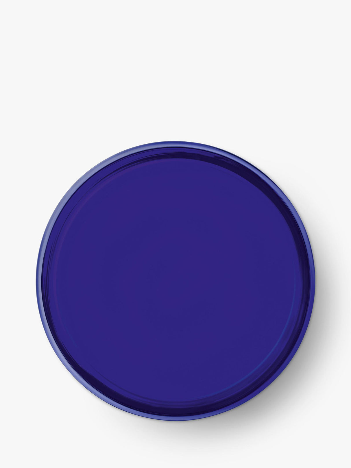 LSA International Collective Porcelain Low Serve Bowl - 35cm - Blue Cobalt