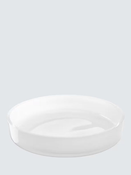 LSA Collective 35cm Microwave Safe Porcelain Low Serve Bowl - White