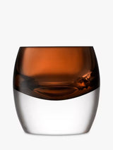 LSA Whisky Club Giftable Glass 700ml Decanter & 2 Tumbler Set - Brown/Clear