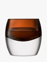 LSA Whisky Club Giftable Glass 700ml Decanter & 2 Tumbler Set - Brown/Clear