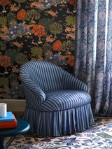 John Lewis x Sanderson Pamir Garden Wallpaper H10.05 x W52cm - Walnut/Olive