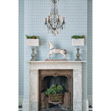 Cole & Son Alma Indoor Trellis Wallpaper - 10.05m x 53cm - Yellow/Soft Ochre