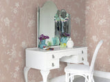 Colefax and Fowler Indoor Swedish Tree Wallpaper - L10m x W68.5cm - Pink