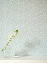 Colefax and Fowler 07985/02 Rushmere Wallpaper L10m x W52cm - Old Blue