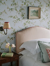 Colefax and Fowler Fuchsia Indoor Wallpaper Roll - 68.5cm x 10.5m - Old Blue