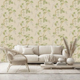 Colefax and Fowler 7963/02 Alderney Wallpaper Roll L10m x W52cm - Cream