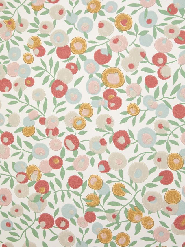 Liberty London Wiltshire Blossom Wallpaper Roll - 52cm x 10.05m - Fennel