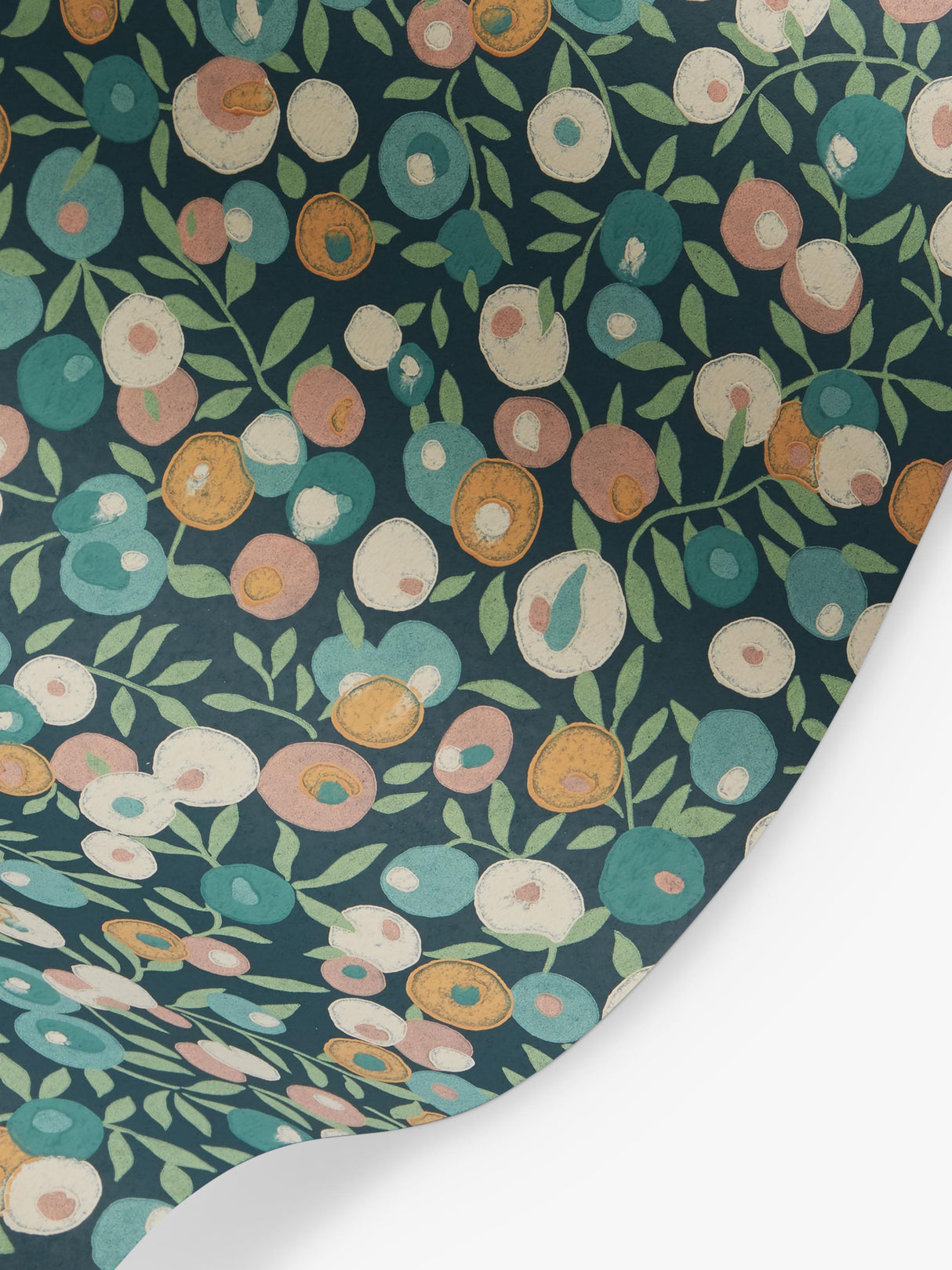 Liberty London Wiltshire Blossom Wallpaper 52cm x 10.05m Non-Woven - Lichen