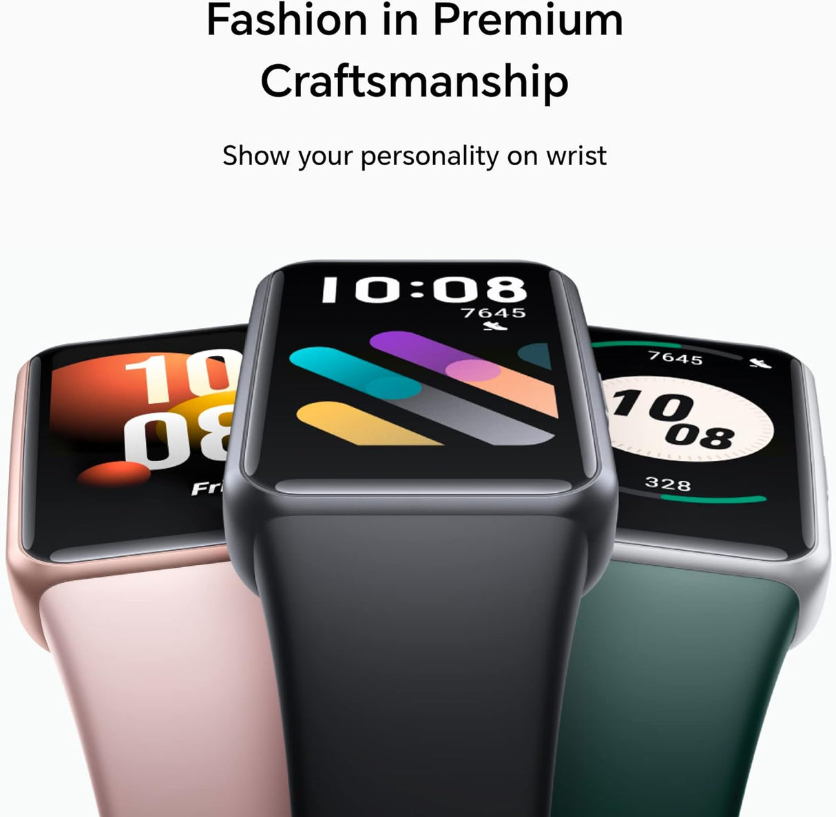 Honor Band 7 Activity Tracker with Heart Rate Monitor - Meteorite Black - Kazoop 