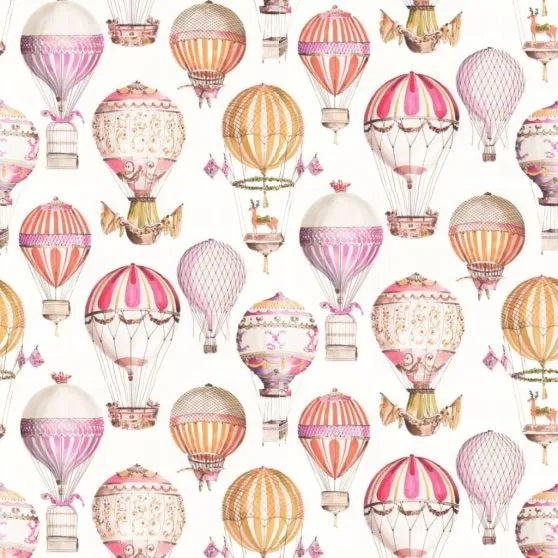Colefax and Fowler Manuel Canovas L'Envol Balloon Wallpaper - Dragee 3079/05