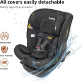 Jovikids Spin 360 Rotating ISOFIX TT Ranger 0-12 Years Car Seat - Black