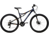 Apollo Gradient Mountain Bike 17in Medium 27.5in Disc Brake - Blue Orange