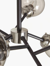 John Lewis Orb Muti Armed 8 Bulb Ceiling Light - Smoke
