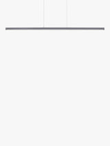 John Lewis Matteo LED Slim Bar Dining Room Pendant Ceiling Light - Grey