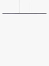 John Lewis Matteo LED Slim Bar Dining Room Pendant Ceiling Light - Grey