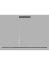 John Lewis Matteo LED Slim Bar Dining Room Pendant Ceiling Light - Grey
