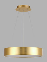 John Lewis Matteo LED Small Hoop Modern Design Pendant Ceiling Light - Gold