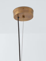 John Lewis Hammered Dome Shaped Industrial Pendant Ceiling Light - Gold