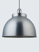 John Lewis Baldwin Large Pendant Dimmable Adjustable Ceiling Light - Silver