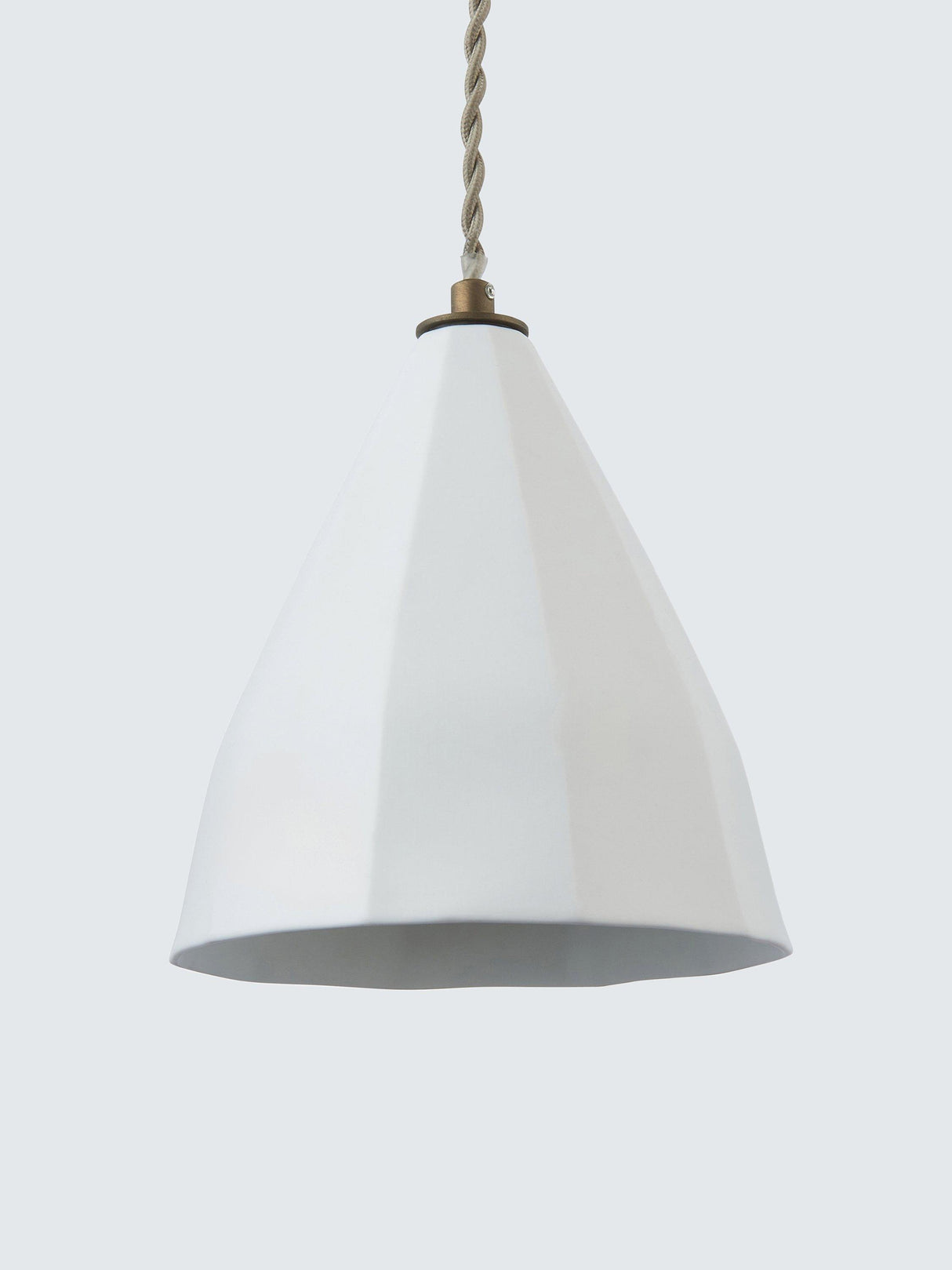 John Lewis Mannez Over Diner Modern Decorative Pendant Ceiling Light - White