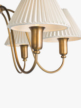 John Lewis Candelabra 6 Arm Adjustable Pendant Ceiling Light Antique Bronze