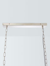 John Lewis Lexton Over Dining Dimmable Adjustable Ceiling Light - Nickel A