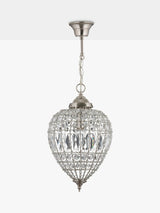John Lewis Dante Non-Dimmable 700L Small Ceiling Light H38 x Dia.24cm  Clear