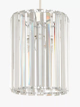 John Lewis & Partners Frieda Easy-to-Fit Crystal Ceiling Shade