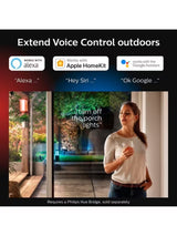 Philips Hue White And Colour Ambiance Econic LED Smart Outdoor Wall Light