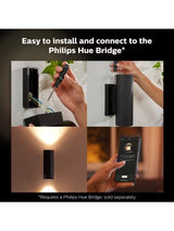 Philips Hue White And Colour Ambiance Appear LED Smart Outdoor Wall Light