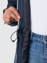 Helly Hansen Women's Westport Insulated Mid Length Hooded Coat - Navy - M