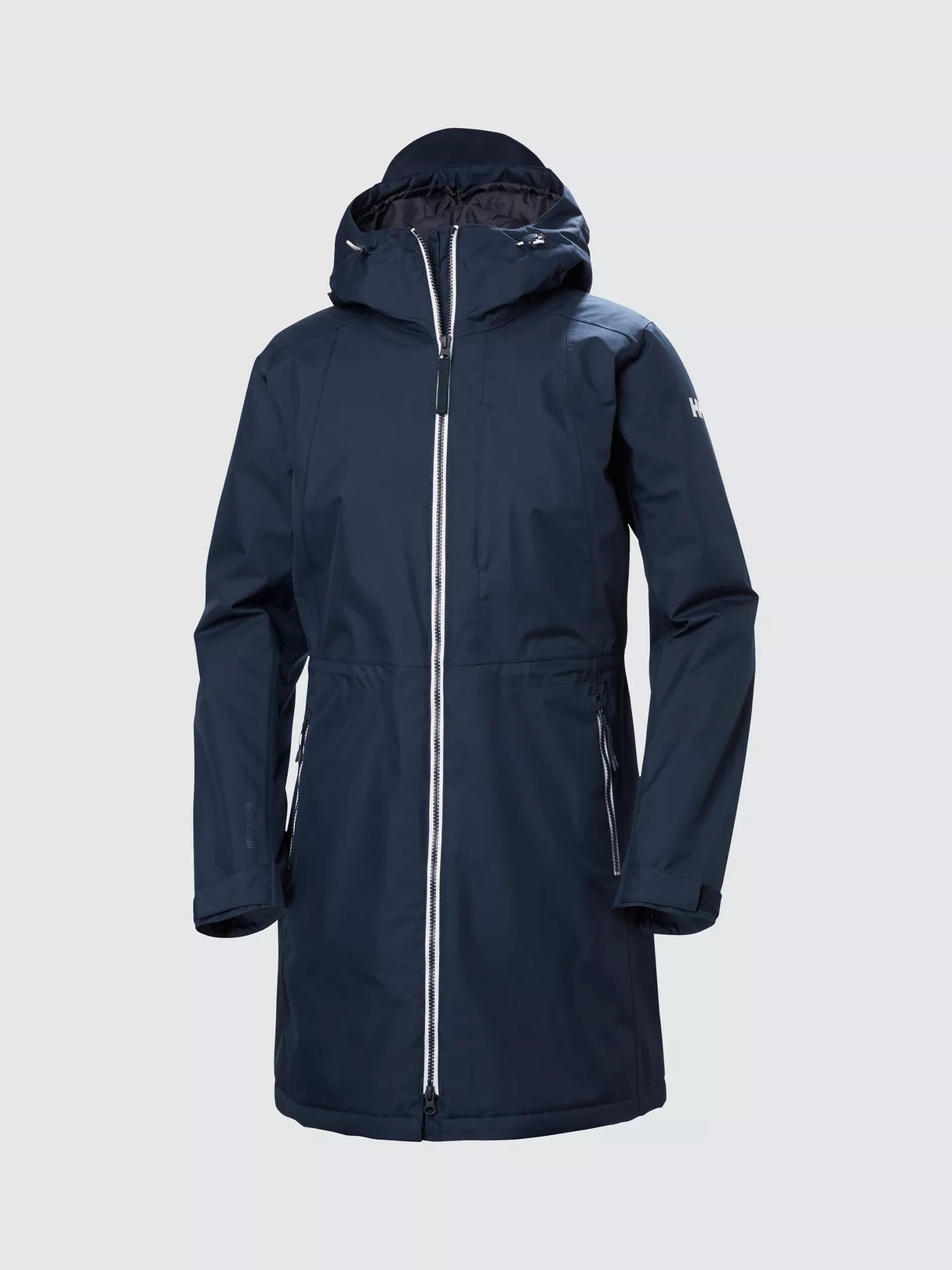 Helly Hansen Women's Westport Insulated Mid Length Hooded Coat - Navy - M