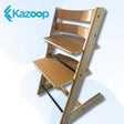 Stokke Tripp Trapp Toddler Ergonomic Adjustable Wooden Highchair - Natural - Kazoop 