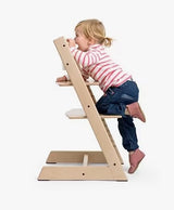 Stokke Tripp Trapp Toddler Ergonomic Adjustable Wooden Highchair - Natural - Kazoop 