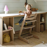Stokke Tripp Trapp Convertible Adjustable Toddler Highchair - Oak Natural - Kazoop 