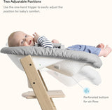 Stokke Tripp Trapp Newborn Set Adjustable Infant Seat Up to 9 kg - Grey - Kazoop 