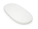 Stokke Sleepi V3 Oval Breathable Baby Crib Mattress 72 x 139cm - White