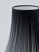 John Lewis Harmony Ribbon Large Decorative Table Lamp H70 x Dia.50cm - Black