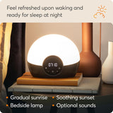 Lumie Bodyclock Glow 150 Wake up to Daylight Table Lamp Alarm Clock - Black