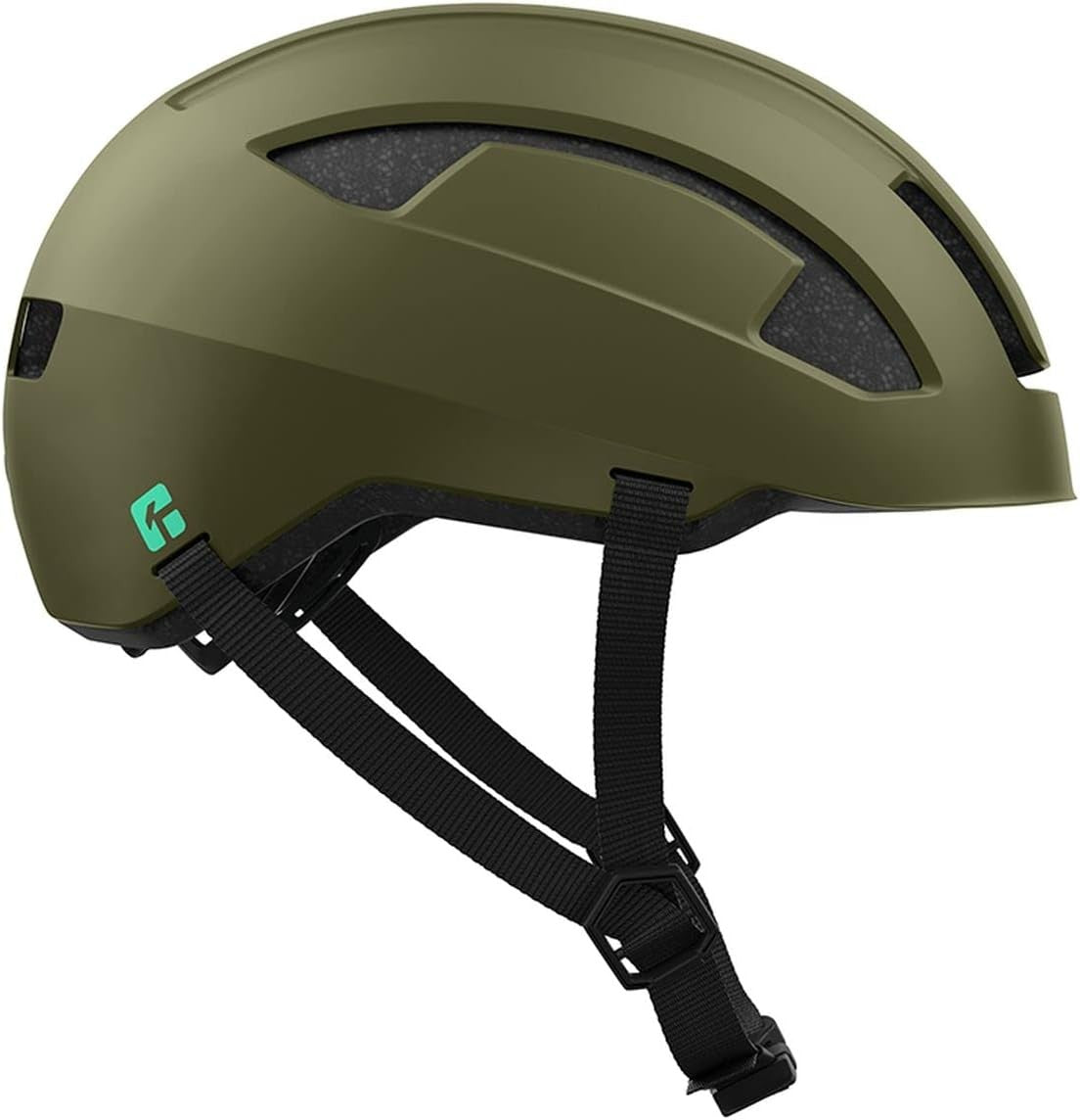 Lazer CityZen KinetiCore Cycling Helmet - Matt Dark Green - Medium 55-59cm