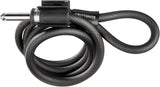 Kryptonite GK002253 Frame Lock Plug In 10mm Cable 120cm Length - Black