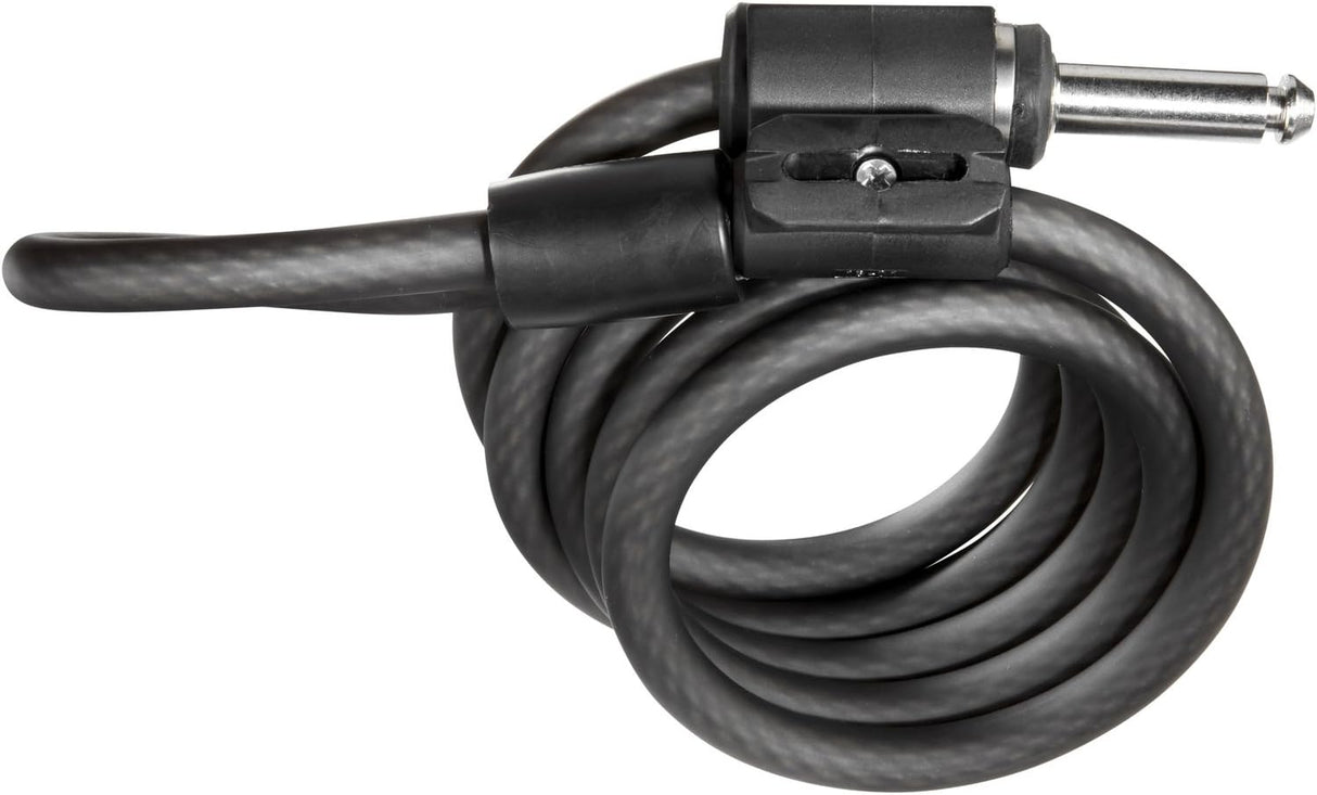 Kryptonite GK002253 Frame Lock Plug In 10mm Cable 120cm Length - Black