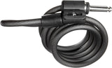 Kryptonite GK002253 Frame Lock Plug In 10mm Cable 120cm Length - Black