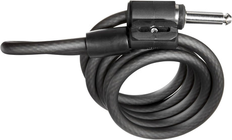 Kryptonite GK002253 Frame Lock Plug In 10mm Cable 120cm Length - Black