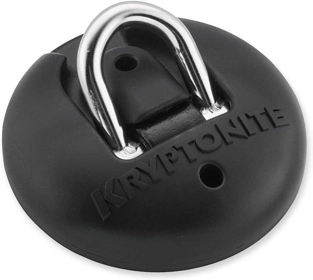 Kryptonite Stronghold Extra Secure 2.77kg Ground Anchor Lock H4.2 x Dia19 cm